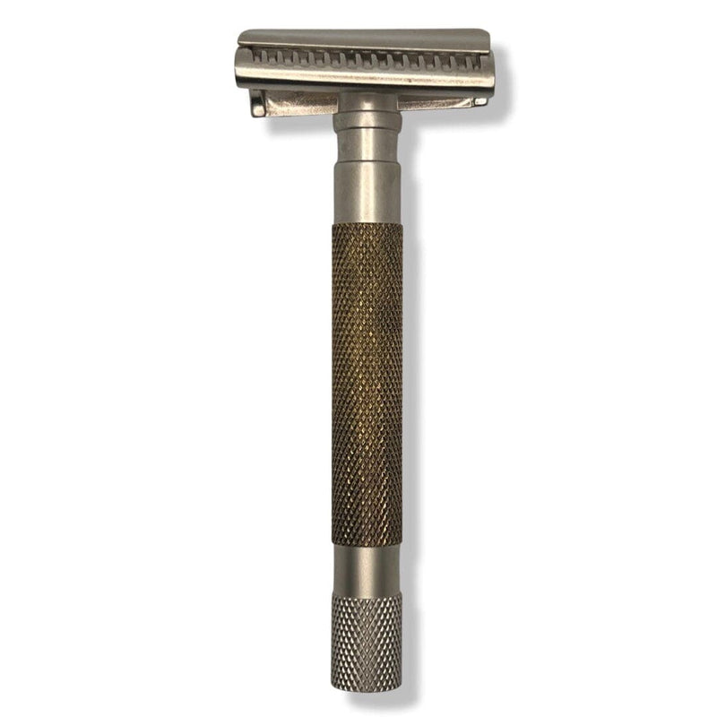 55SL Semi Slant Safety Razor (Brass) - by Parker (Pre-Owned) Safety Razor Murphy & McNeil Pre-Owned Shaving 