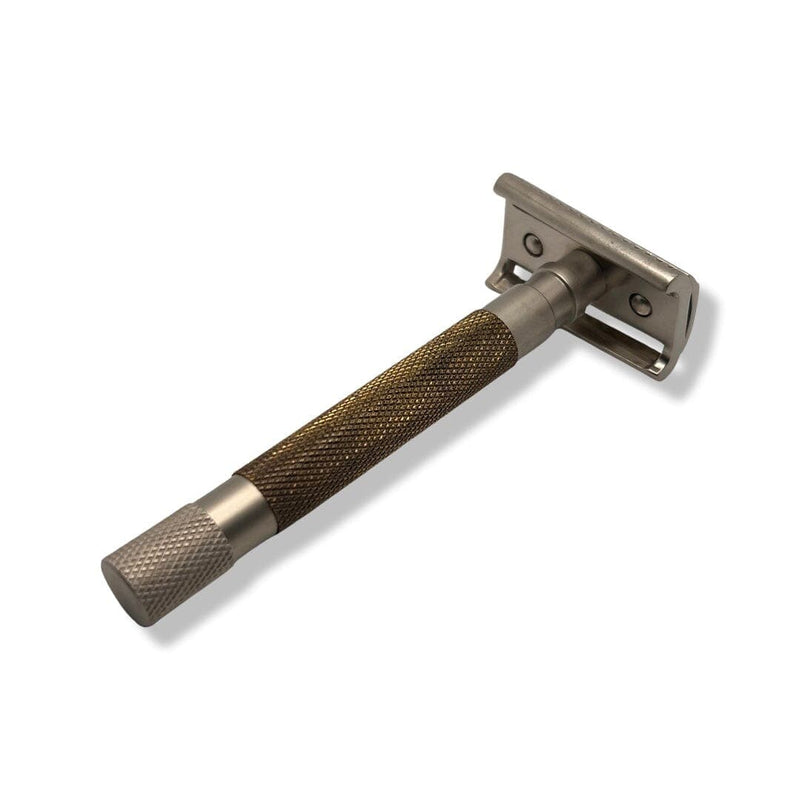 55SL Semi Slant Safety Razor (Brass) - by Parker (Pre-Owned) Safety Razor Murphy & McNeil Pre-Owned Shaving 