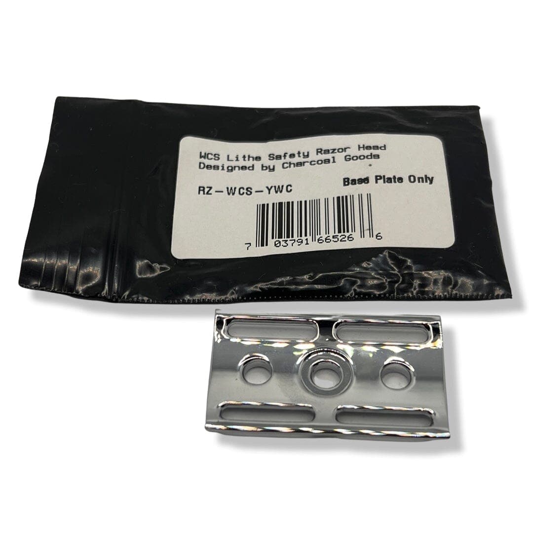 Lithe Razor WCS Lithe Safety Razor Base Plate (Designed by Charcoal Goods) - by We