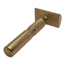 TRBR78 Bronze Safety Razor (0.78, Open Comb, Scalloped Cap) - by Timeless Razors (Pre-Owned) Safety Razor Murphy & McNeil Pre-Owned Shaving 