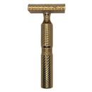 TRBR78 Bronze Safety Razor (0.78, Open Comb, Scalloped Cap) - by Timeless Razors (Pre-Owned) Safety Razor Murphy & McNeil Pre-Owned Shaving 