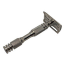 CX 316L Stainless Steel Safety Razor (R2 Handle, 0.88 Base Plate) - by Carbon (Pre-Owned) Safety Razor Murphy & McNeil Pre-Owned Shaving 