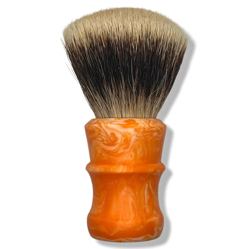 Jupiter Dreamsicle Shaving Brush (Washington 28mm B15) - by Declaration Grooming (Pre-Owned) Shaving Brush Murphy & McNeil Pre-Owned Shaving 