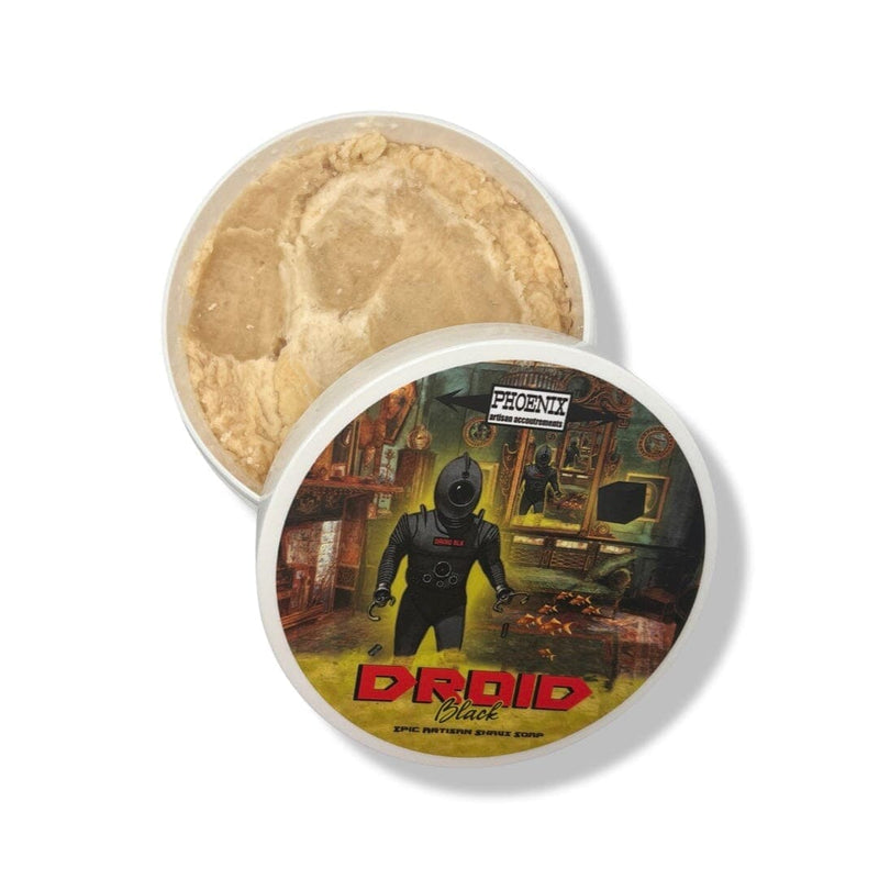 Droid Black Shaving Soap (CK-6) - by Phoenix Artisan Accoutrements (Pre-Owned) Shaving Soap Murphy & McNeil Pre-Owned Shaving 