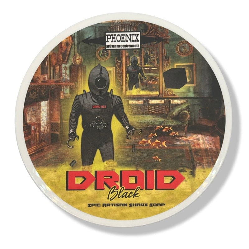 Droid Black Shaving Soap (CK-6) - by Phoenix Artisan Accoutrements (Pre-Owned) Shaving Soap Murphy & McNeil Pre-Owned Shaving 