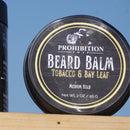 Tobacco & Bay Leaf Beard Balm Beard Balms & Butters Prohibition Soap 