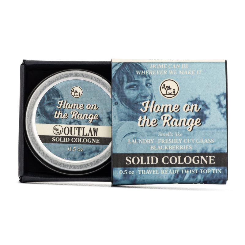 Home on the Range Solid Cologne Colognes and Perfume Outlaw 