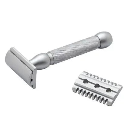 Hammer Safety Razor (Dual Open & Closed Comb Plates) - by Pearl Shaving Safety Razor Murphy and McNeil Store 