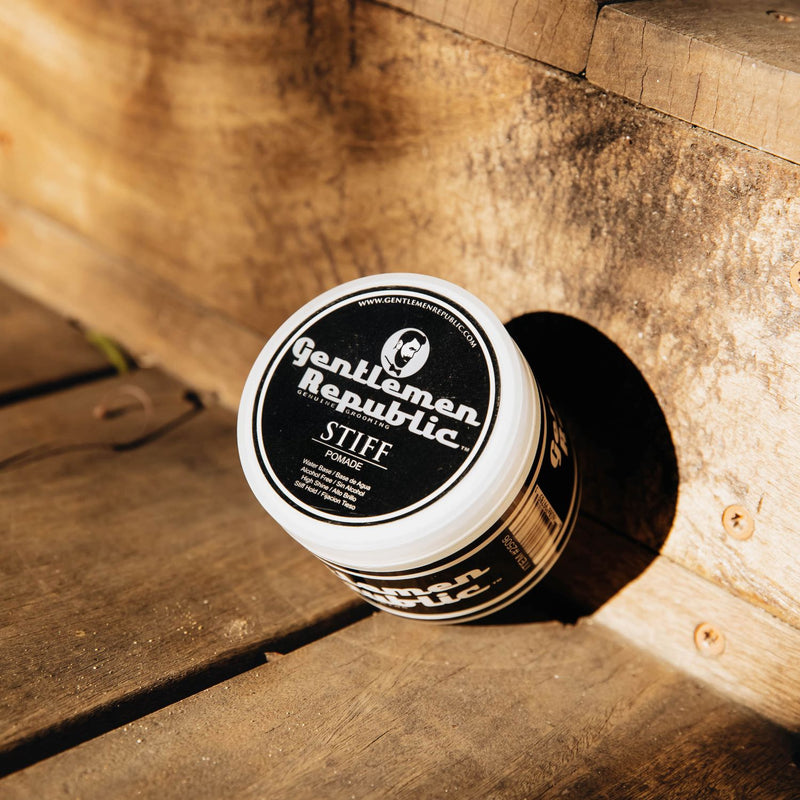 Stiff Hair Pomade Pomades & Hair Clay Gentlemen Republic 