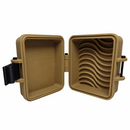 Tactical Travel Soap Case Tan - by Top Deck Industries