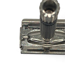 Black Handle Flare Tip Safety Razor (Code V2 - 1975) - by Gillette (Pre-Owned Vintage) Safety Razor Murphy & McNeil Pre-Owned Shaving 