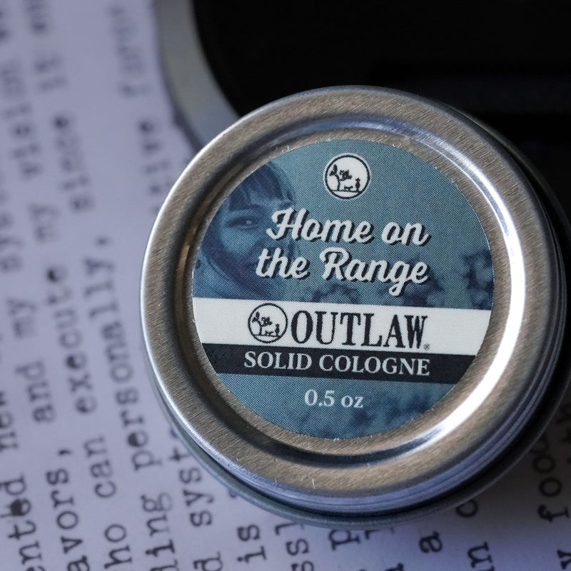 Home on the Range Solid Cologne Colognes and Perfume Outlaw 