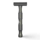 Matte Open Comb Stainless Steel Safety Razor (0.68) with Pineapple Handle - by Timeless Razors (Pre-Owned) (Copy) (Copy) Safety Razor Murphy & McNeil Pre-Owned Shaving 