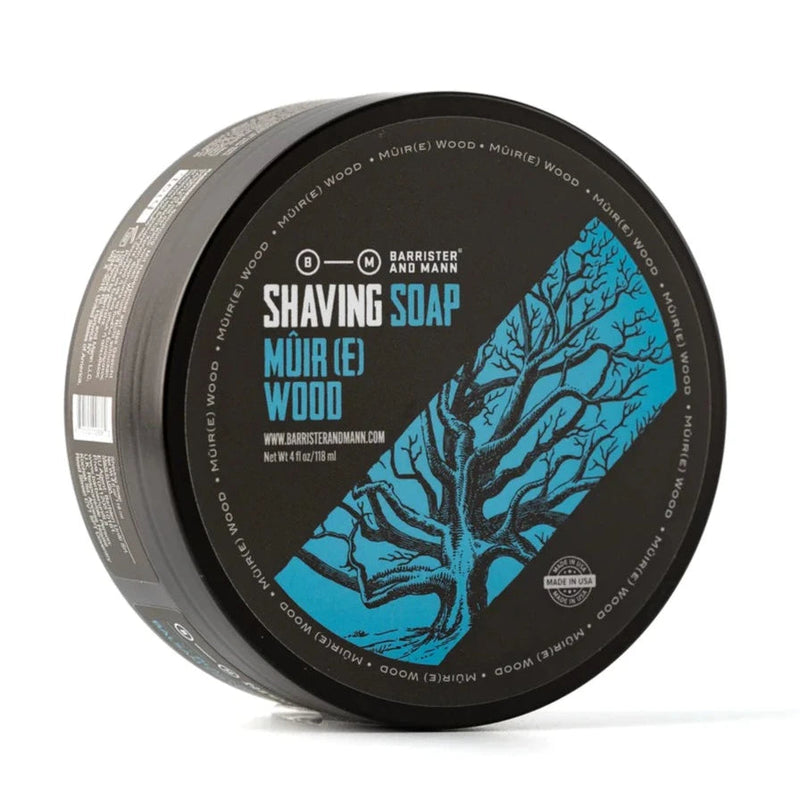 Mûir(e) Wood Shaving Soap (Omnibus) - by Barrister and Mann Shaving Soap Murphy and McNeil Store 