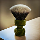 Grizzly Bay 26mm Evo Shaving Brush - Olive