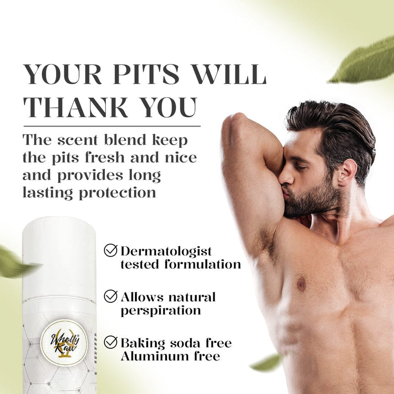 Green Tea Deodorant - Dermatologist Tested Deodorant WhollyKaw 