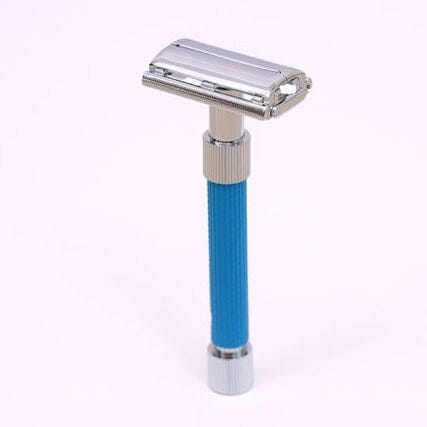 Rolason LG90 Blue Safety Razor - by Rolason Shaving