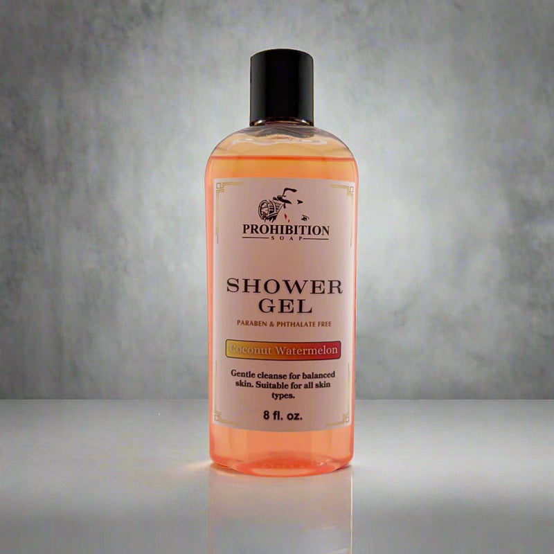 Coconut Watermelon Shower Gel Body Wash Prohibition Soap Full Size 