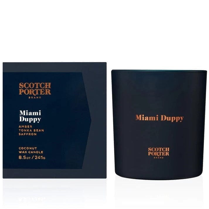 The Miami Duppy Candle Candle Scotch Porter 