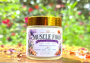 Kitty Karma Studio: Muscle Food jar in garden