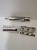 Fine Super Slant Aluminum Double Edge Safety Razor Rare! (pre-owned) Safety Razor Ice Shave 