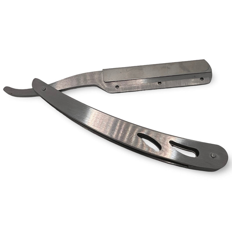 Used Digusting Razor Stainless Steel Shavette/Barber Razor with Blades (Used)
