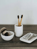 Marble Accessories Set Shaving Bowls and Mugs Supply 