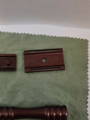 Guerilla Razors/Wolfman – Anodized Aluminum Razor 69SB+84OC Dual Head in Camo Brown/Black (x7 uses) Safety Razor Ice Shave 