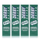 Derby Double Edge Razor Blades 100Pcs Razors & Razor Blades BarberSets 4x Pack 