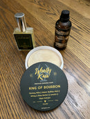 WhollyKaw Shave Soap & EDT Bundle w/ Hoffman's Grooming "Bourbon Heist" Aftershave Splash - $105 Value!