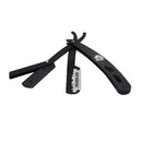 The Shave Factory Straight Edge Razor Kit (Black/Arko Shaving Soap / 100 Derby Professional Single Edge Razor Blades) BarberSets 