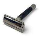 Black Handle Flare Tip Safety Razor (Code V2 - 1975) - by Gillette (Pre-Owned Vintage) Safety Razor Murphy & McNeil Pre-Owned Shaving 