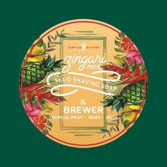 The Brewer Shave Soap Shaving Soap Zingari Man 1/3 oz. sample 