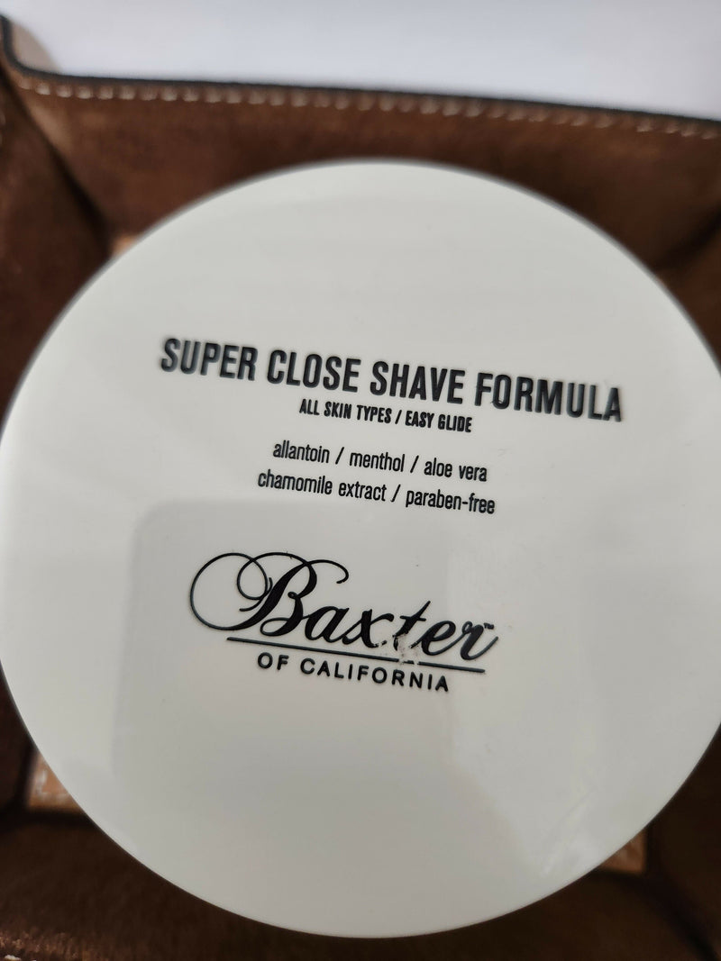 Baxter of California Super Close Shave Cream/Formula 8oz (unused opened) Shaving Cream Ice Shave 