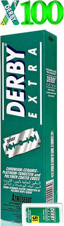 Derby Double Edge Razor Blades 100Pcs Razors & Razor Blades BarberSets 