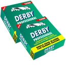 Derby Prof Single Edge Razor Blades 100ct Razors & Razor Blades BarberSets 