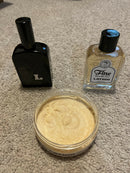 Fine Accoutrements Shave Soap, Splash & EdT Bundle (Latigo)