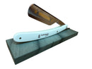 Straight Razor Shave Ready ~ Bismarck Spitzenqualität Inox Solingen On a Vintage Welsh Glanrafon Edge