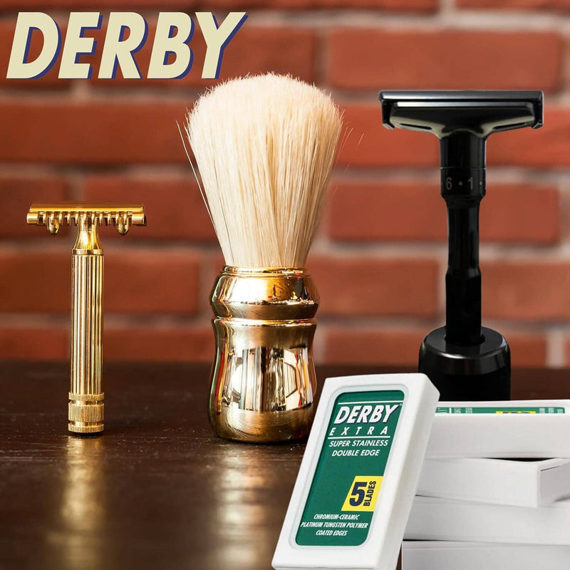 Derby Double Edge Razor Blades 100Pcs Razors & Razor Blades BarberSets 