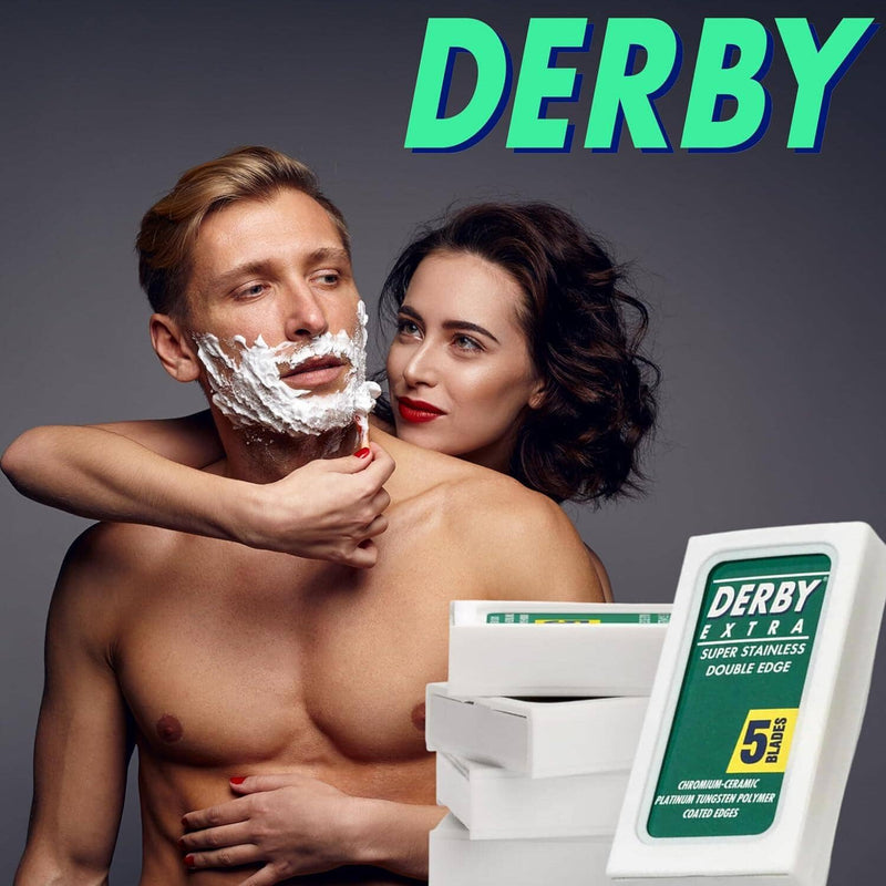 Derby Double Edge Razor Blades 100Pcs Razors & Razor Blades BarberSets 