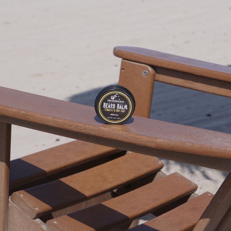 Tobacco & Bay Leaf Beard Balm Beard Balms & Butters Prohibition Soap 