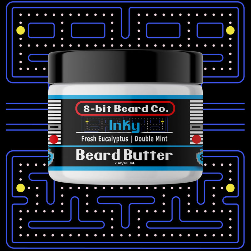 Inky | Beard Butter - Spearmint, Peppermint, Eucalyptus Beard Balms & Butters 8bit Beard Co. 