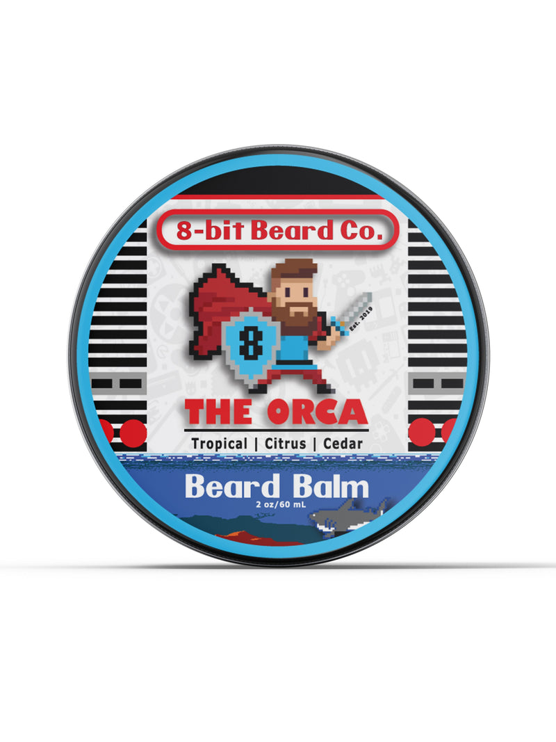 The ORCA | Beard Balm (Limited) - Tropical, Citrus, Cedar Beard Balms & Butters 8bit Beard Co. 