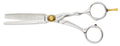 Mythos Offset 5.75 Wave (36) - Barber Shears Barber Scissors Tondeo North America Silver 