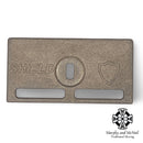 Predator Titanium Single Edge Razor (Matte) w/Stand - Shield (Pre-Owned) Safety Razor Murphy & McNeil Pre-Owned Shaving 