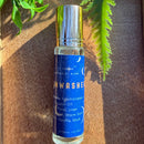Kitty Karma Studio: Moonwashed perfume roller on a sunlit wooden board