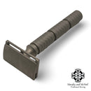 Predator Titanium Single Edge Razor (Matte) w/Stand - Shield (Pre-Owned) Safety Razor Murphy & McNeil Pre-Owned Shaving 