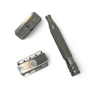 Lupo .72 Stainless Steel Safety Razor with Bulldog Handle - by Razorock (Pre-Owned) Safety Razor Murphy & McNeil Pre-Owned Shaving 