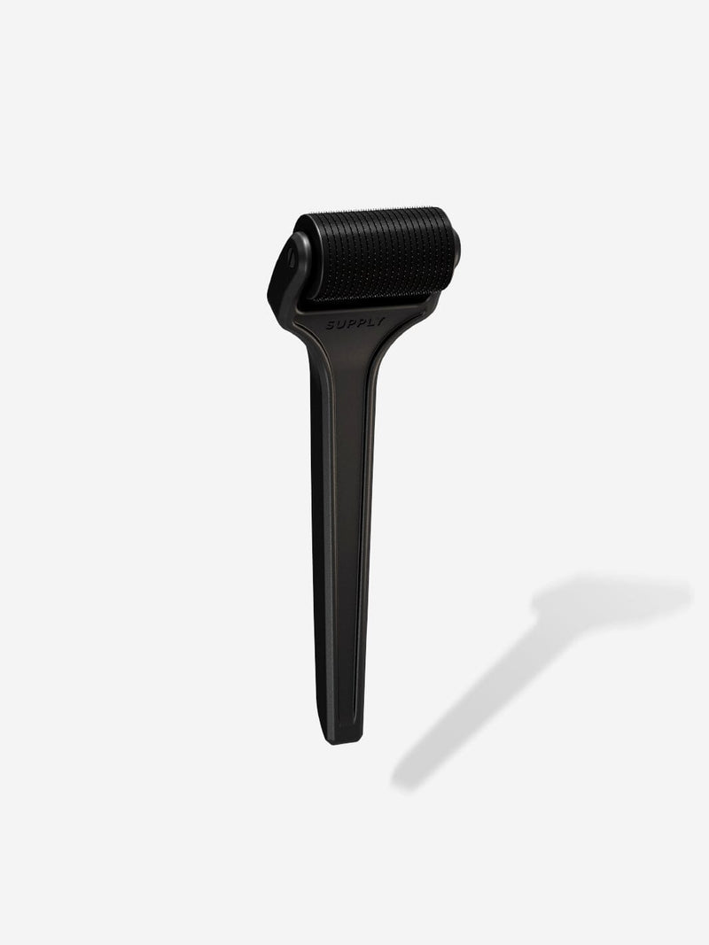 Activating Beard Roller Grooming Tools Supply Matte Black 