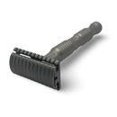 Matte Open Comb Stainless Steel Safety Razor (0.68) with Pineapple Handle - by Timeless Razors (Pre-Owned) (Copy) (Copy) Safety Razor Murphy & McNeil Pre-Owned Shaving 